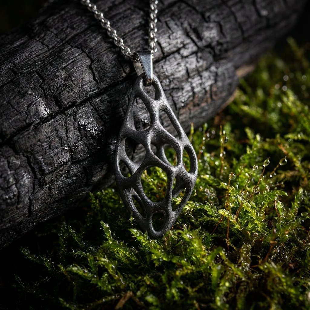 Ramus-Titanium Pendant