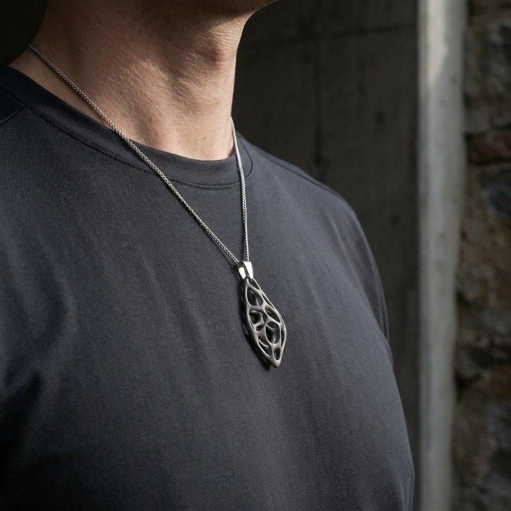 Ramus-Titanium Pendant