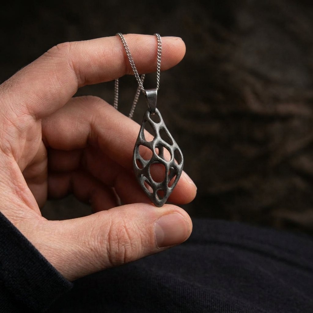 Ramus-Titanium Pendant
