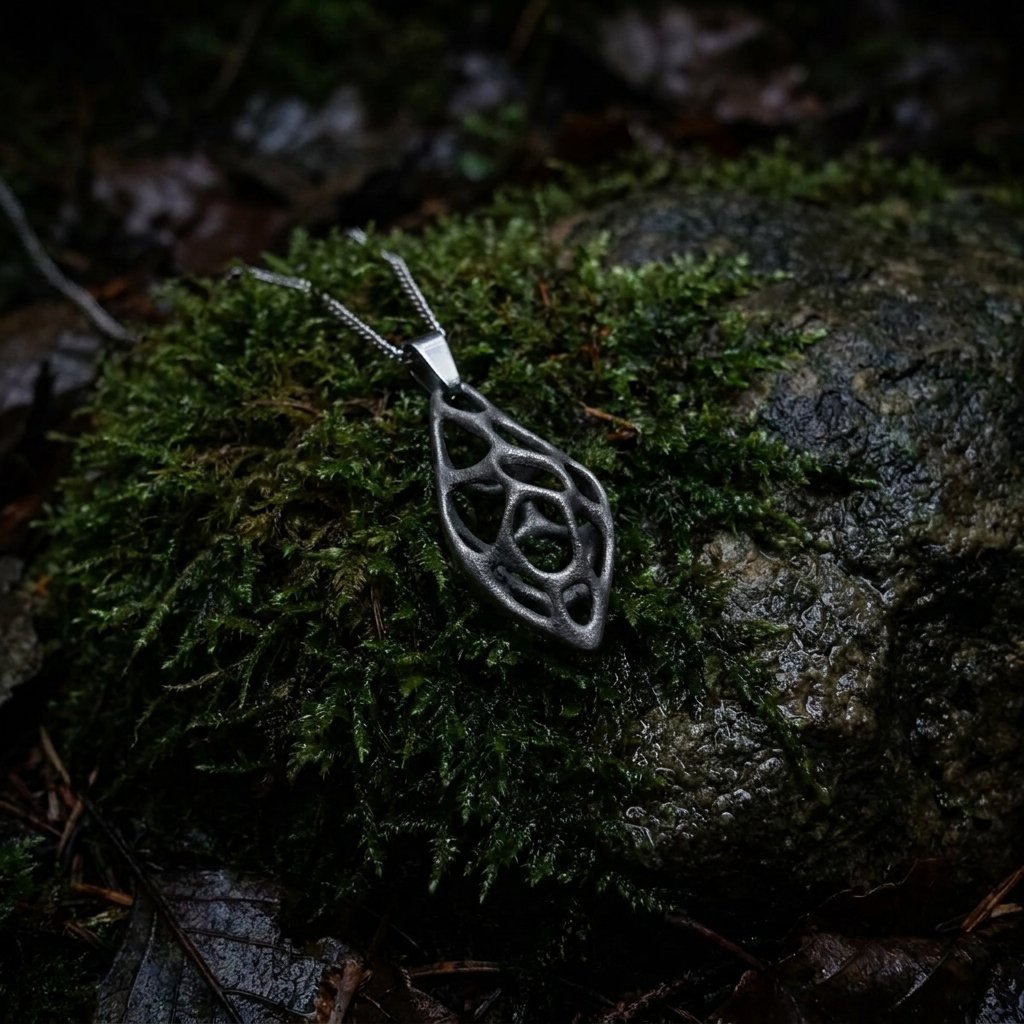 Ramus-Titanium Pendant