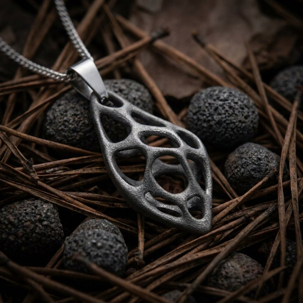 Ramus-Titanium Pendant