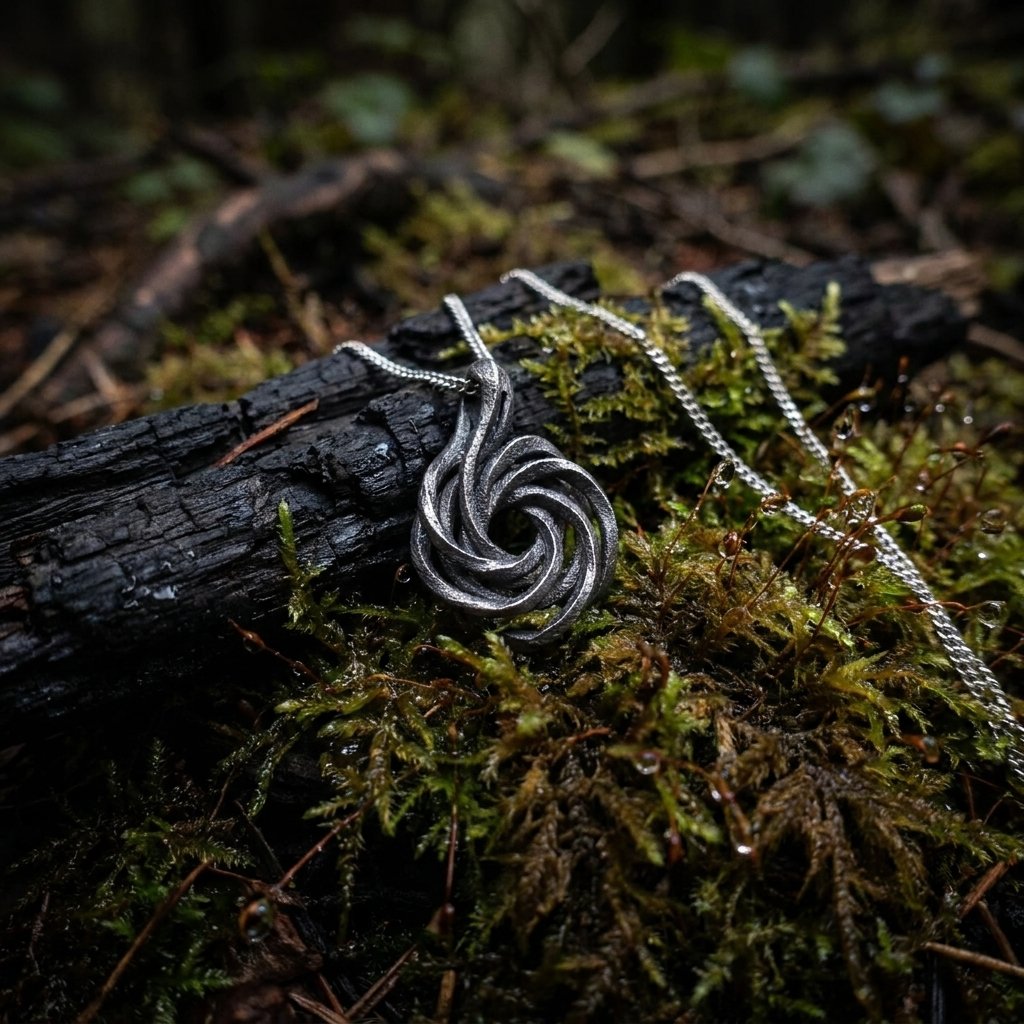 Spira Titanium Pendant