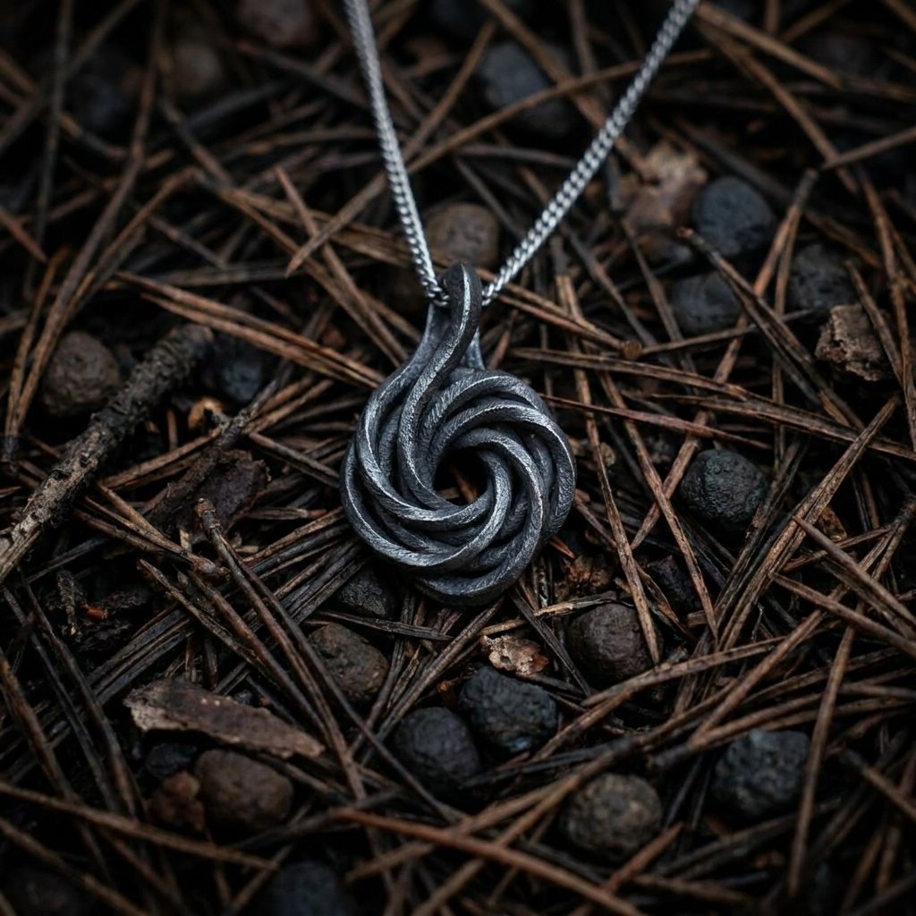 Spira Titanium Pendant