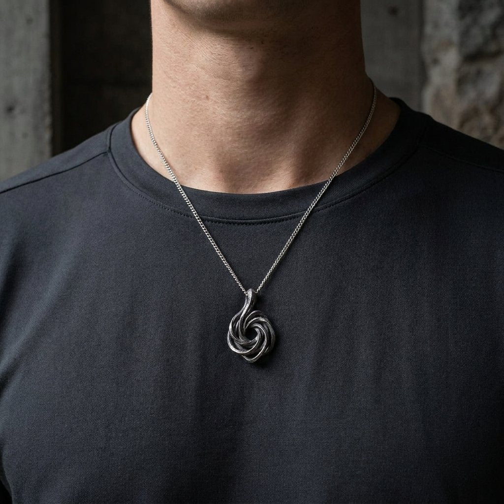 Spira Titanium Pendant