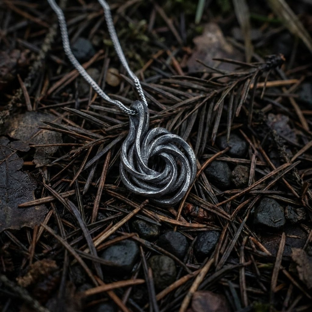 Spira Titanium Pendant
