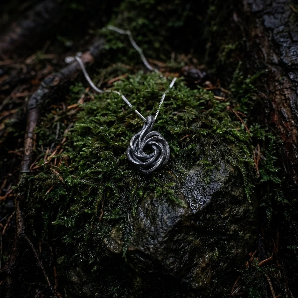 Spira Titanium Pendant