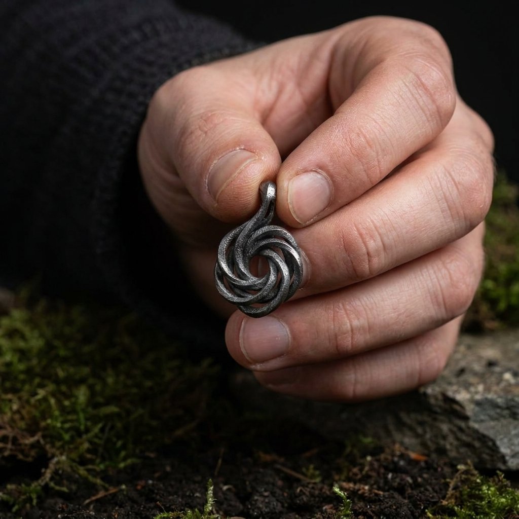 Spira Titanium Pendant