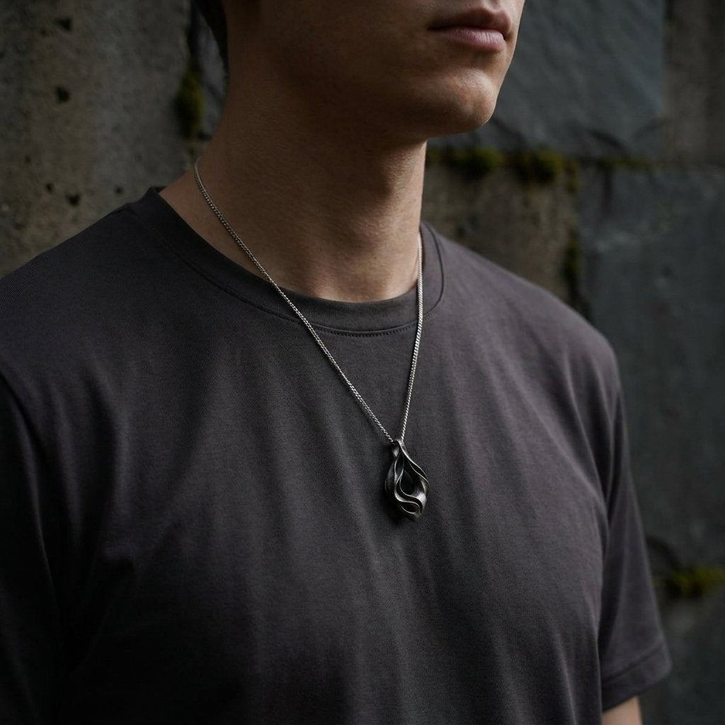 Unda Titanium Pendant