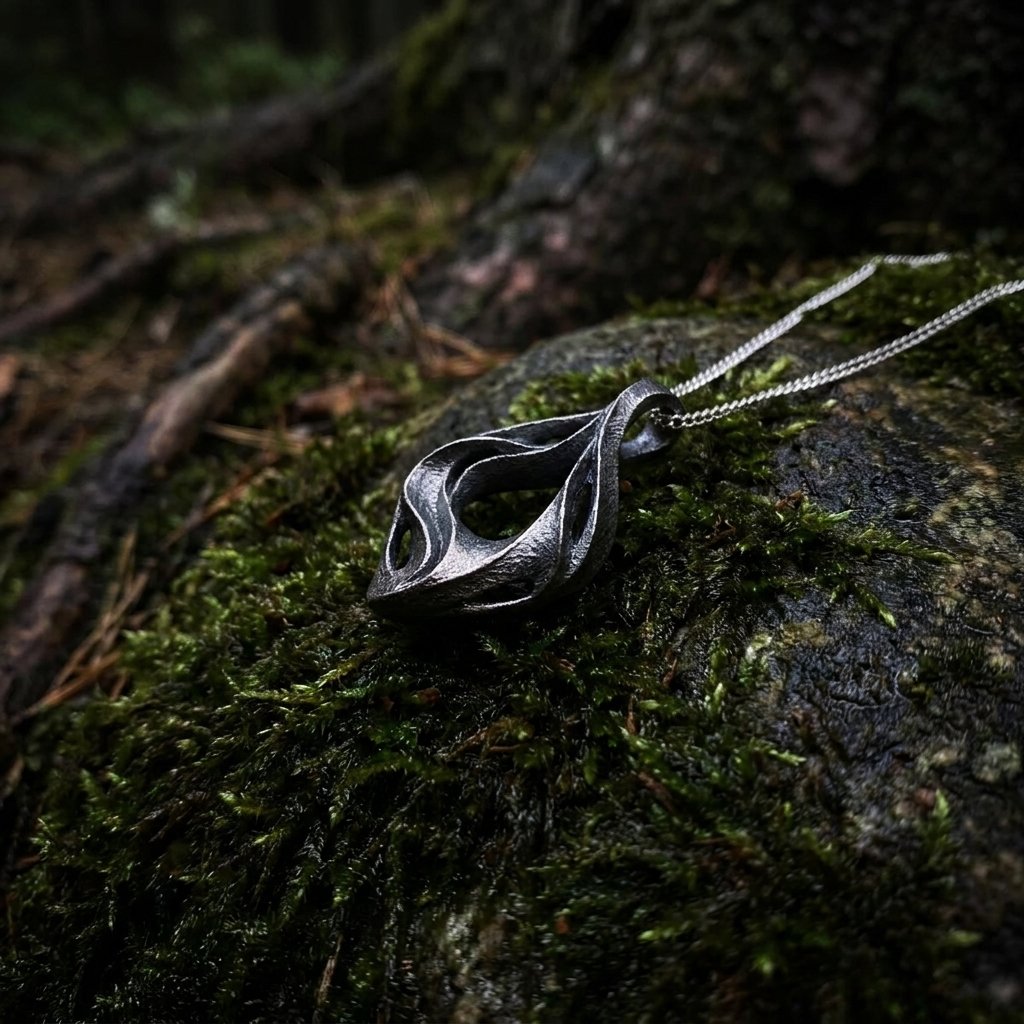 Unda Titanium Pendant