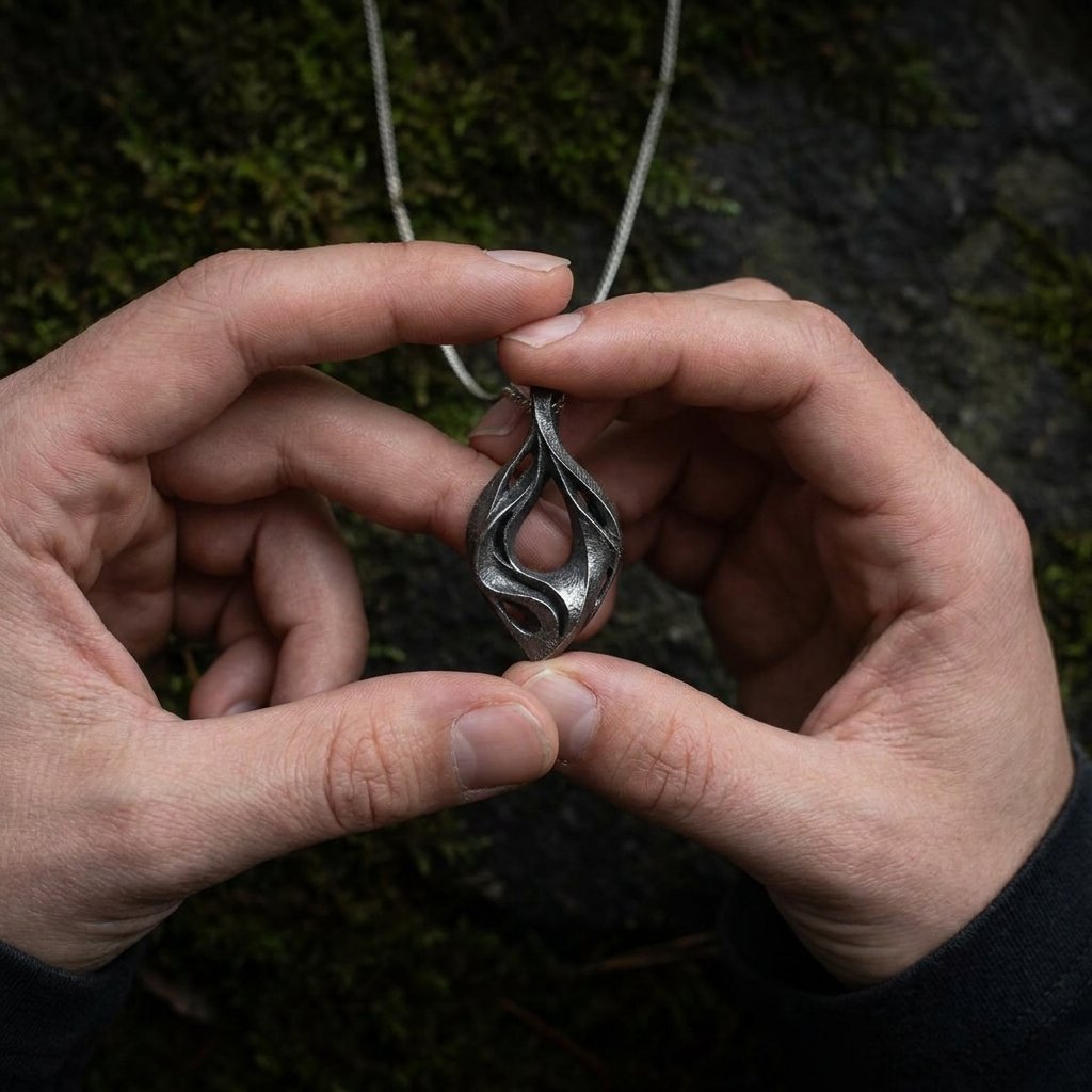 Unda Titanium Pendant