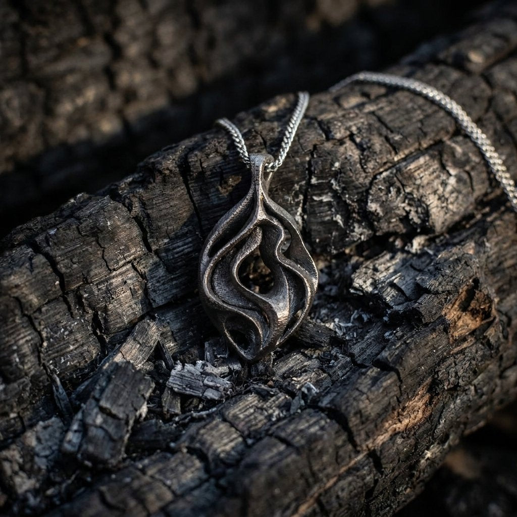 Flamma Titanium Pendant