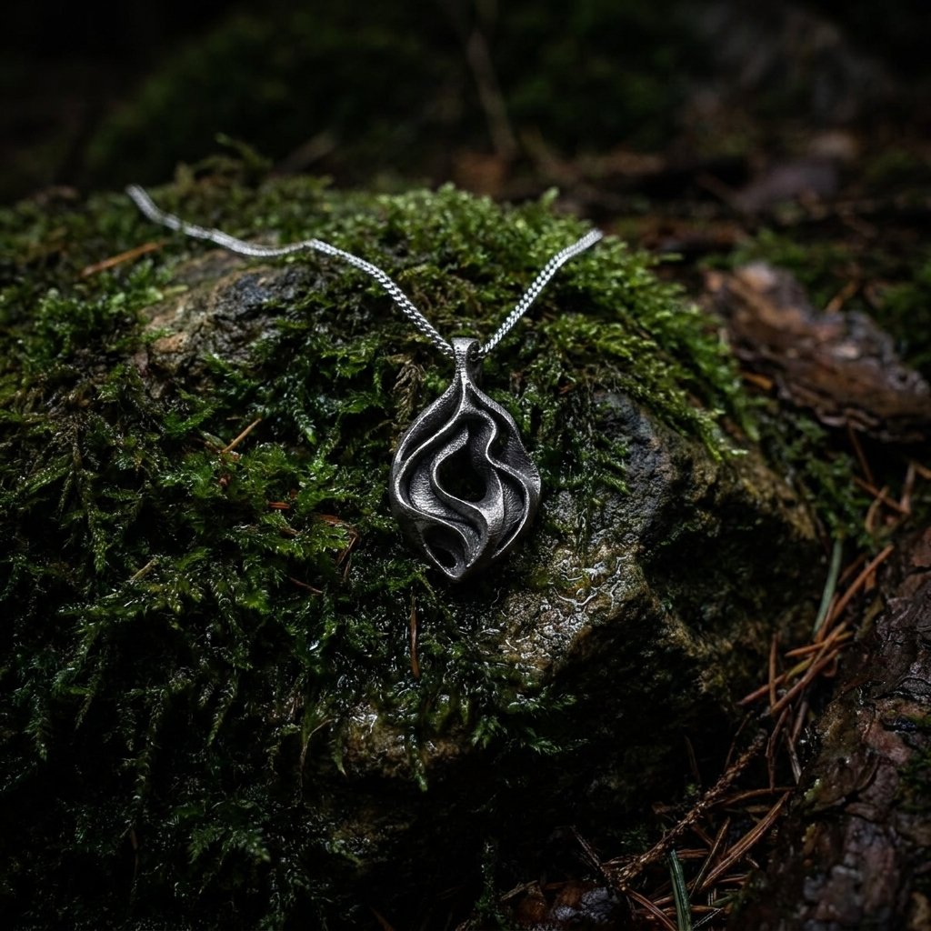 Flamma Titanium Pendant