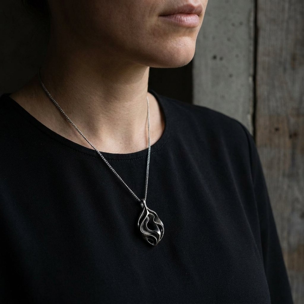 Flamma Titanium Pendant