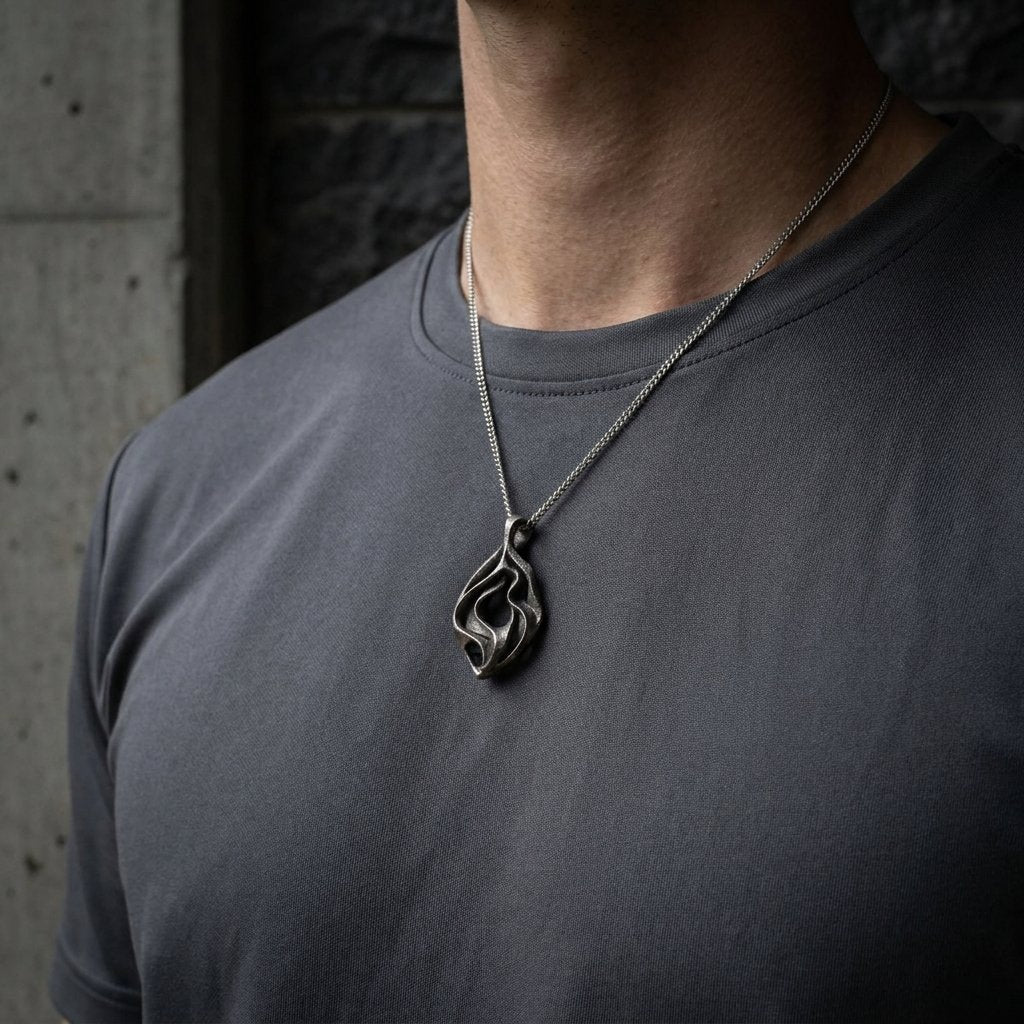 Flamma Titanium Pendant