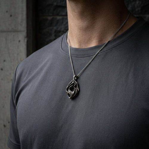 Flamma Titanium Pendant