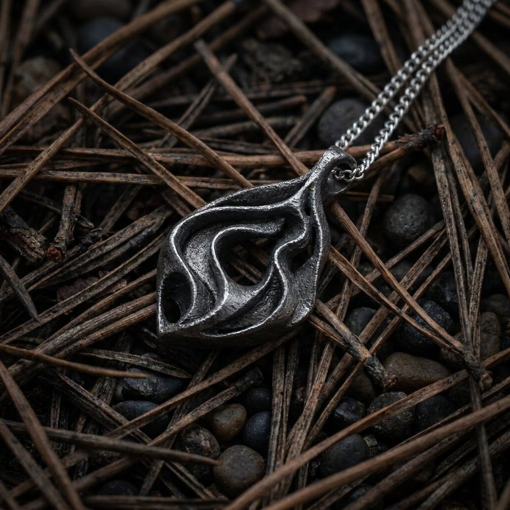 Flamma Titanium Pendant