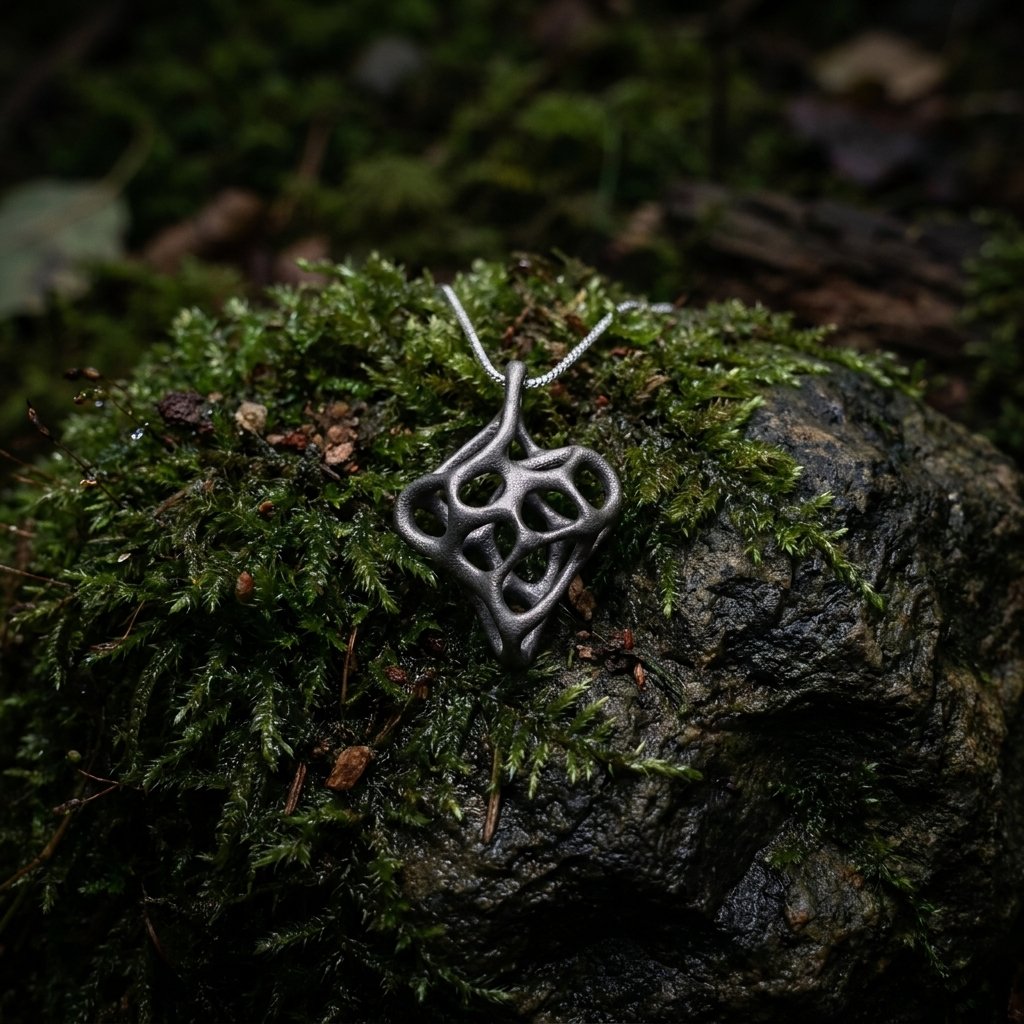 Plexus Titanium Pendant