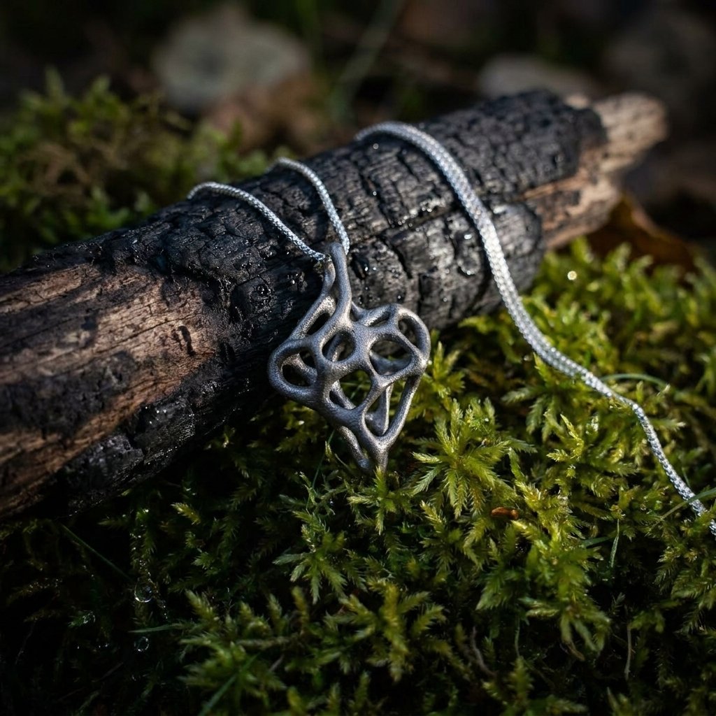 Plexus Titanium Pendant