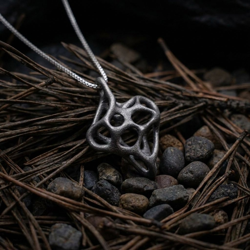 Plexus Titanium Pendant