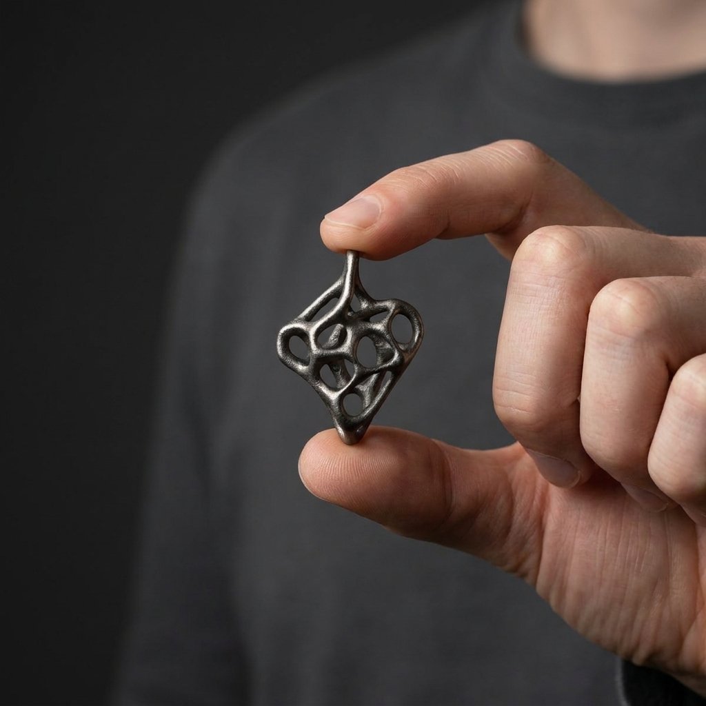 Plexus Titanium Pendant