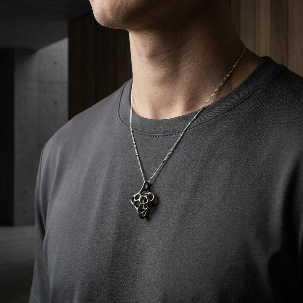 Plexus Titanium Pendant