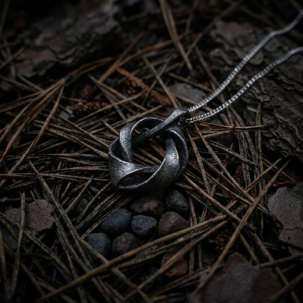 Nodus Titanium Pendant