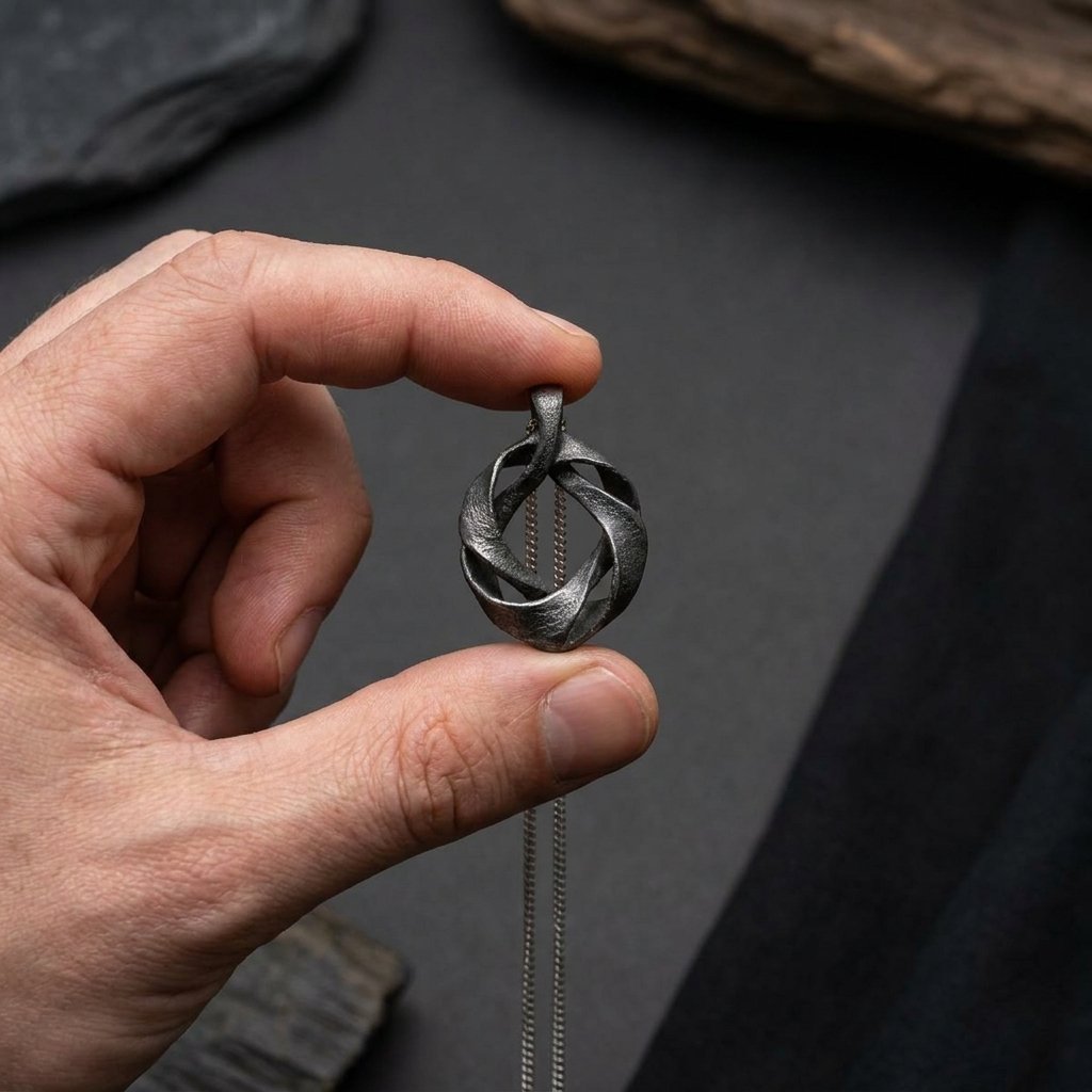 Nodus Titanium Pendant