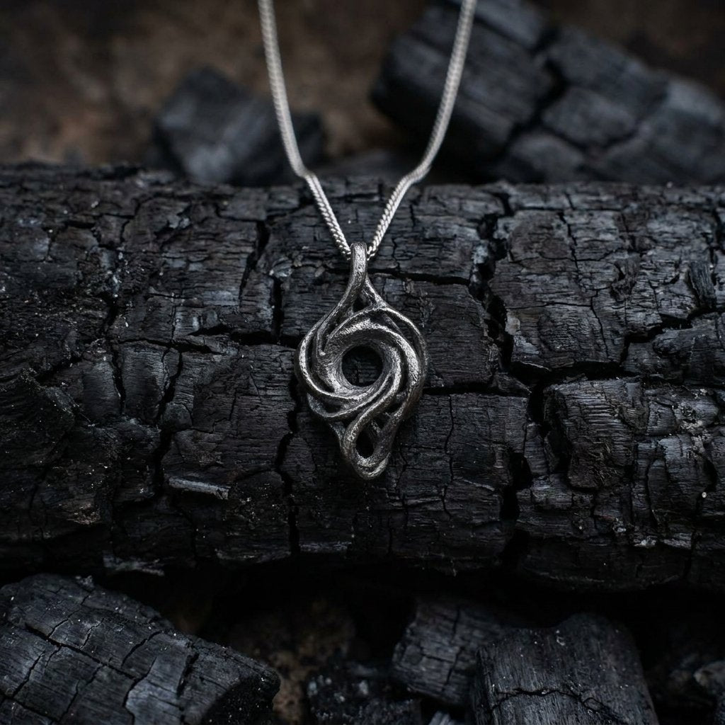 Helix Titanium Pendant