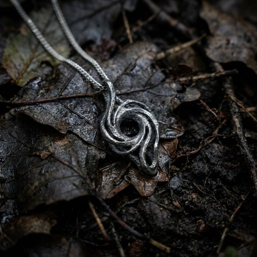 Helix Titanium Pendant
