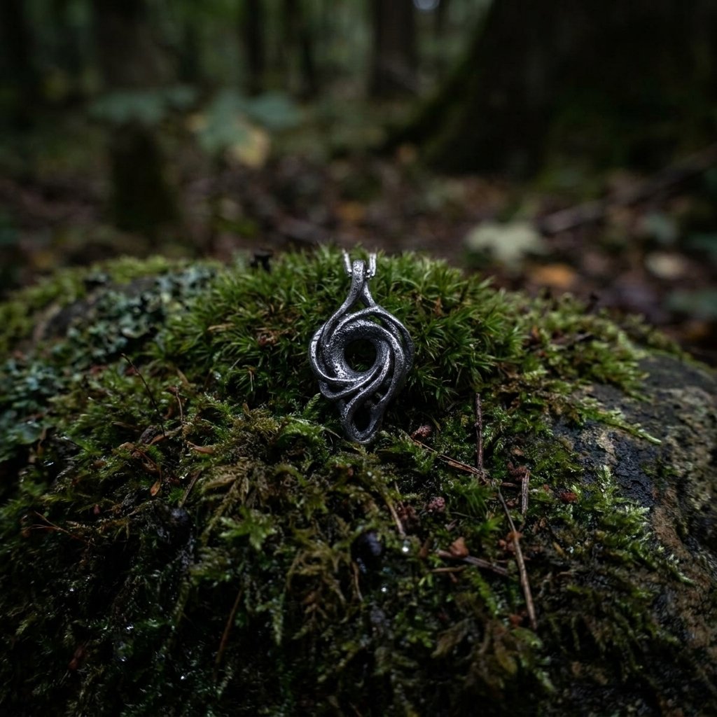 Helix Titanium Pendant