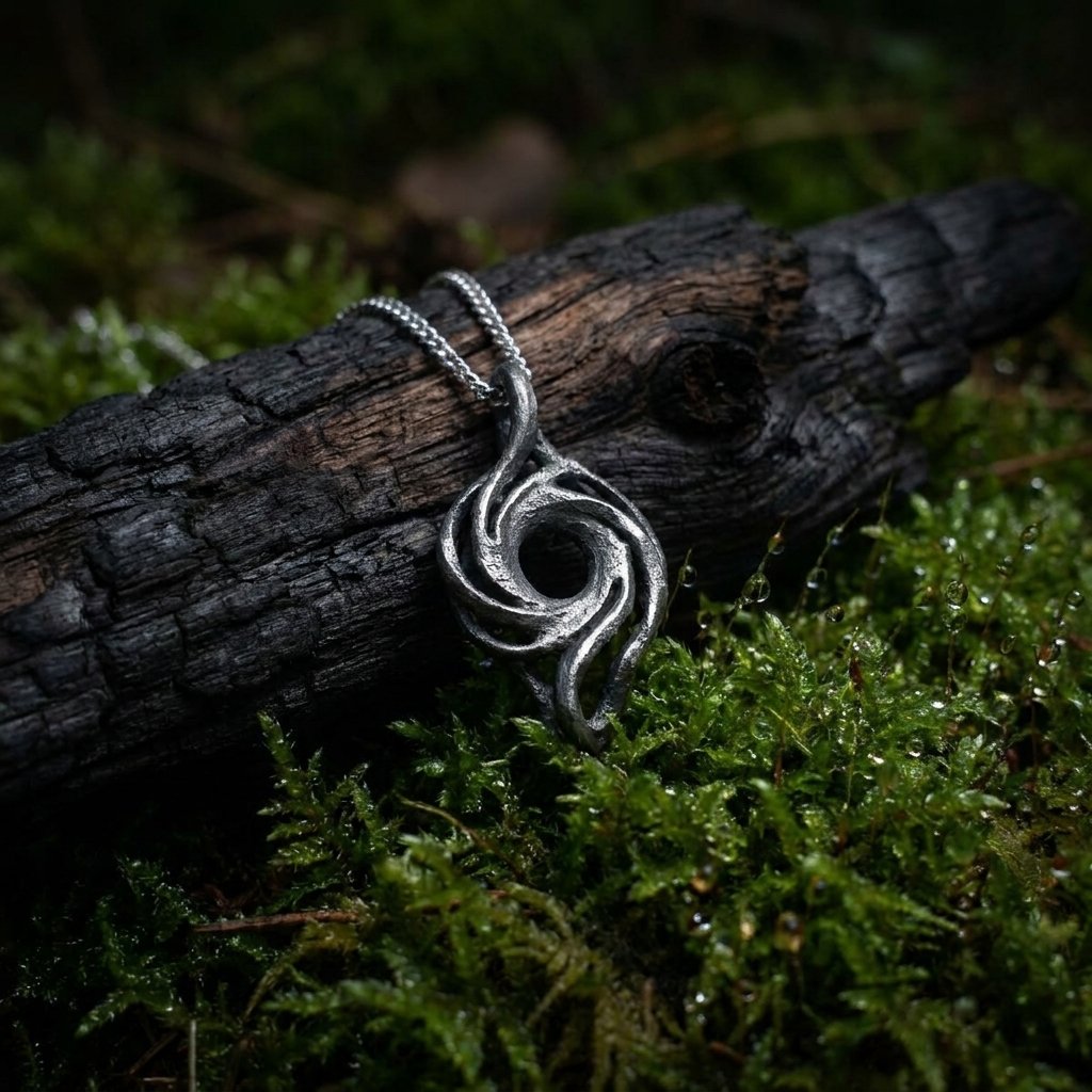 Helix Titanium Pendant