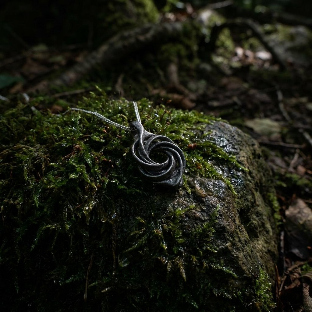 Vortex Titanium Pendant
