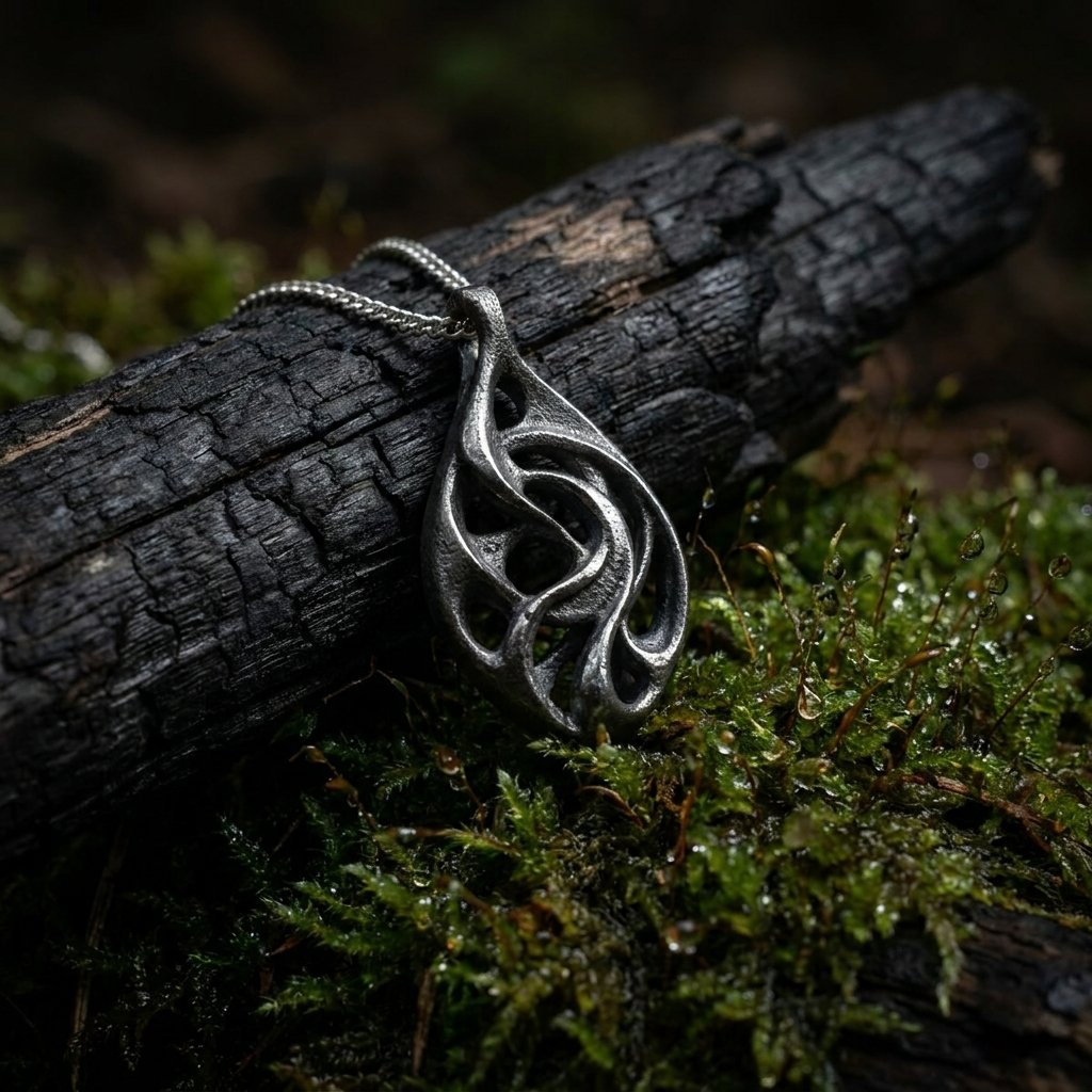 Fluxus Titanium Pendant