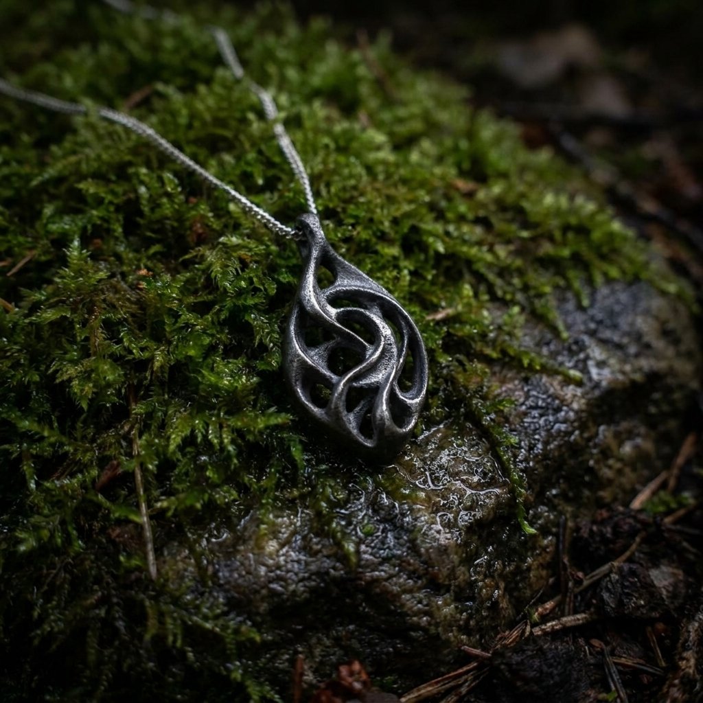 Fluxus Titanium Pendant