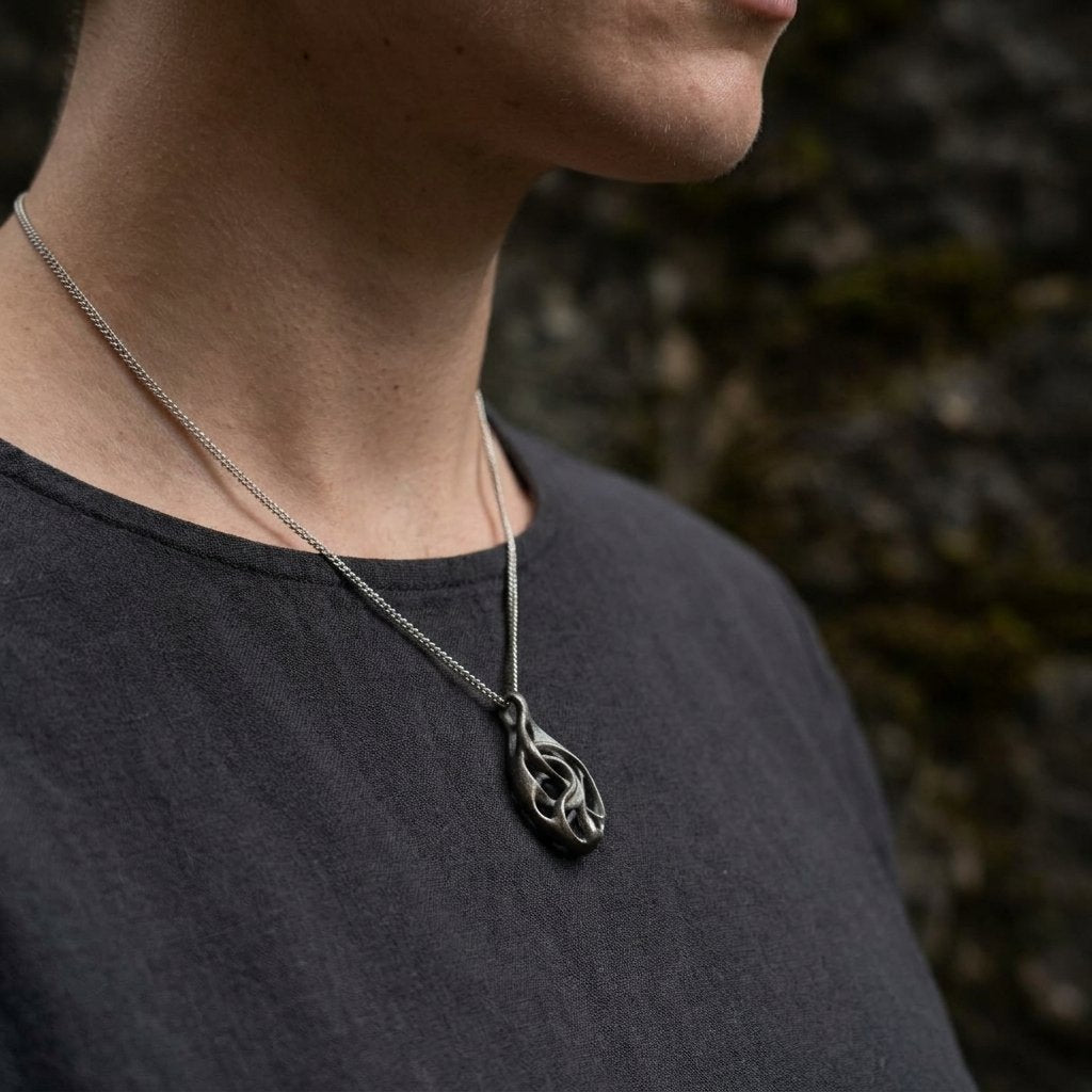 Fluxus Titanium Pendant