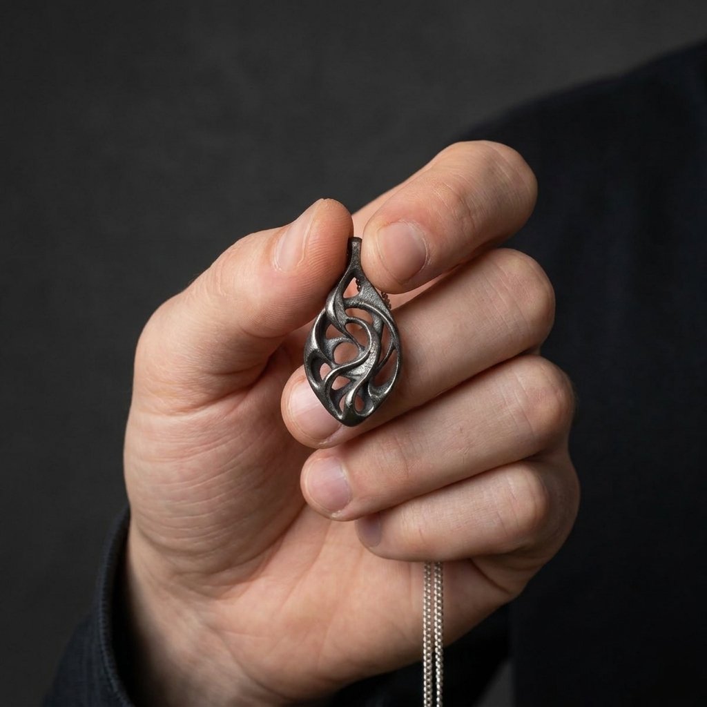Fluxus Titanium Pendant