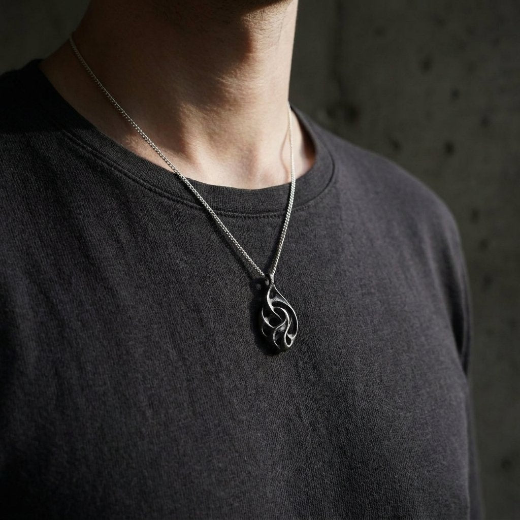 Fluxus Titanium Pendant