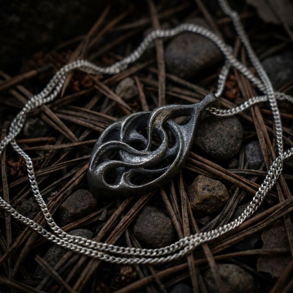 Fluxus Titanium Pendant