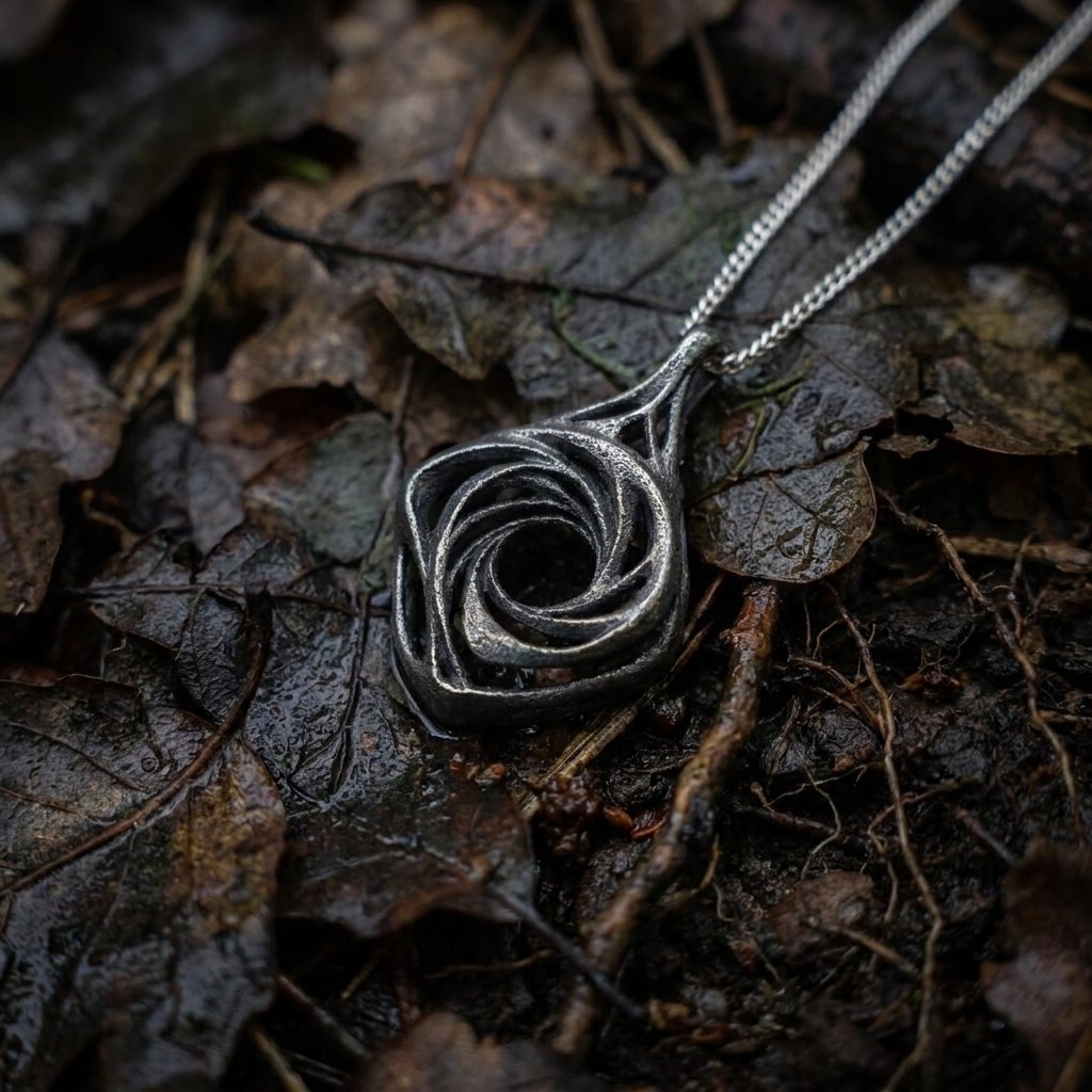 Orbis Titanium Pendant