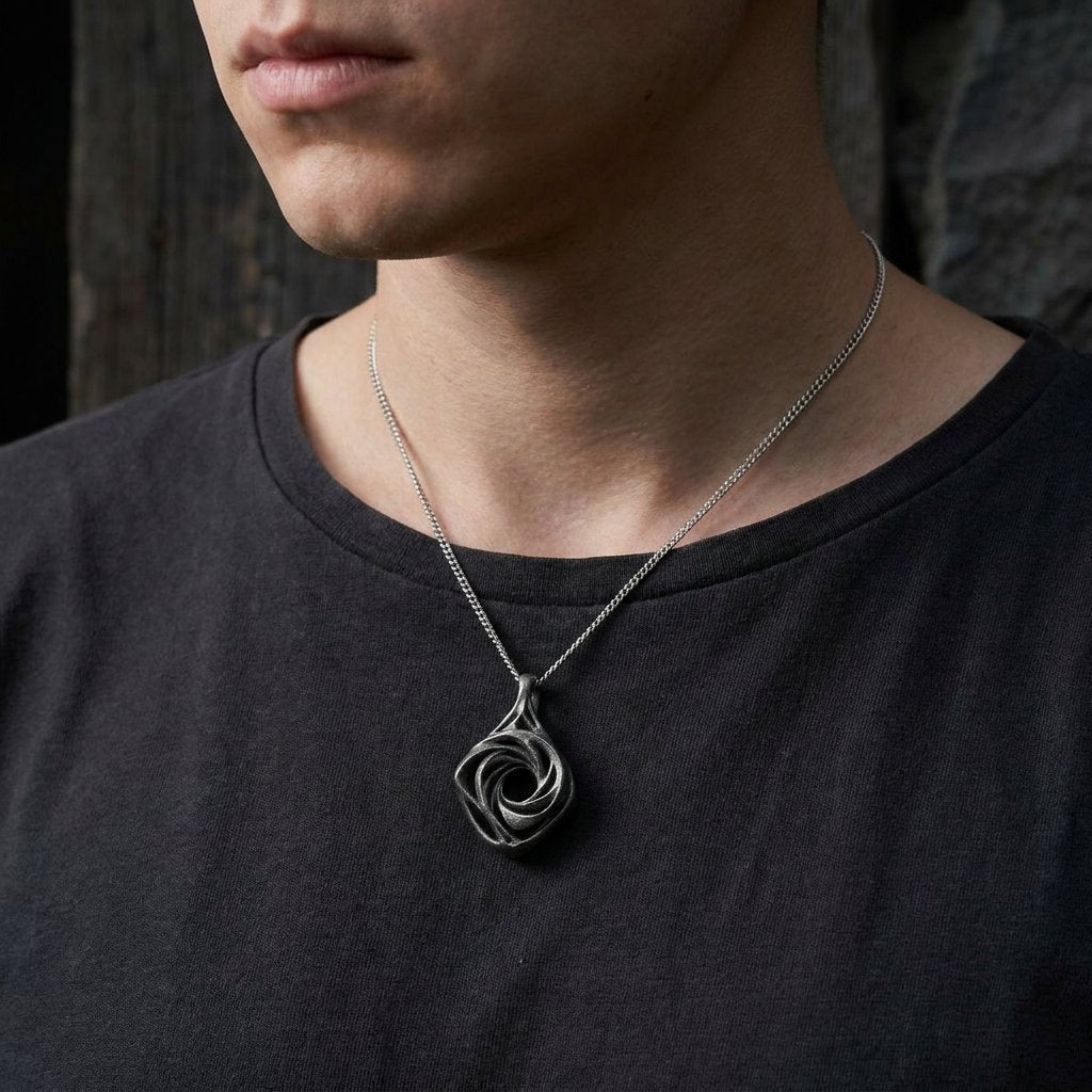 Orbis Titanium Pendant