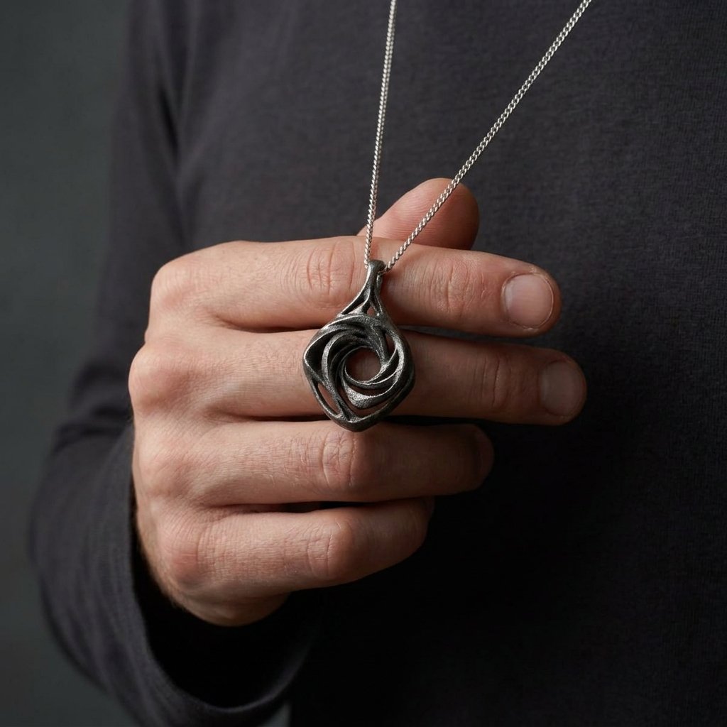 Orbis Titanium Pendant