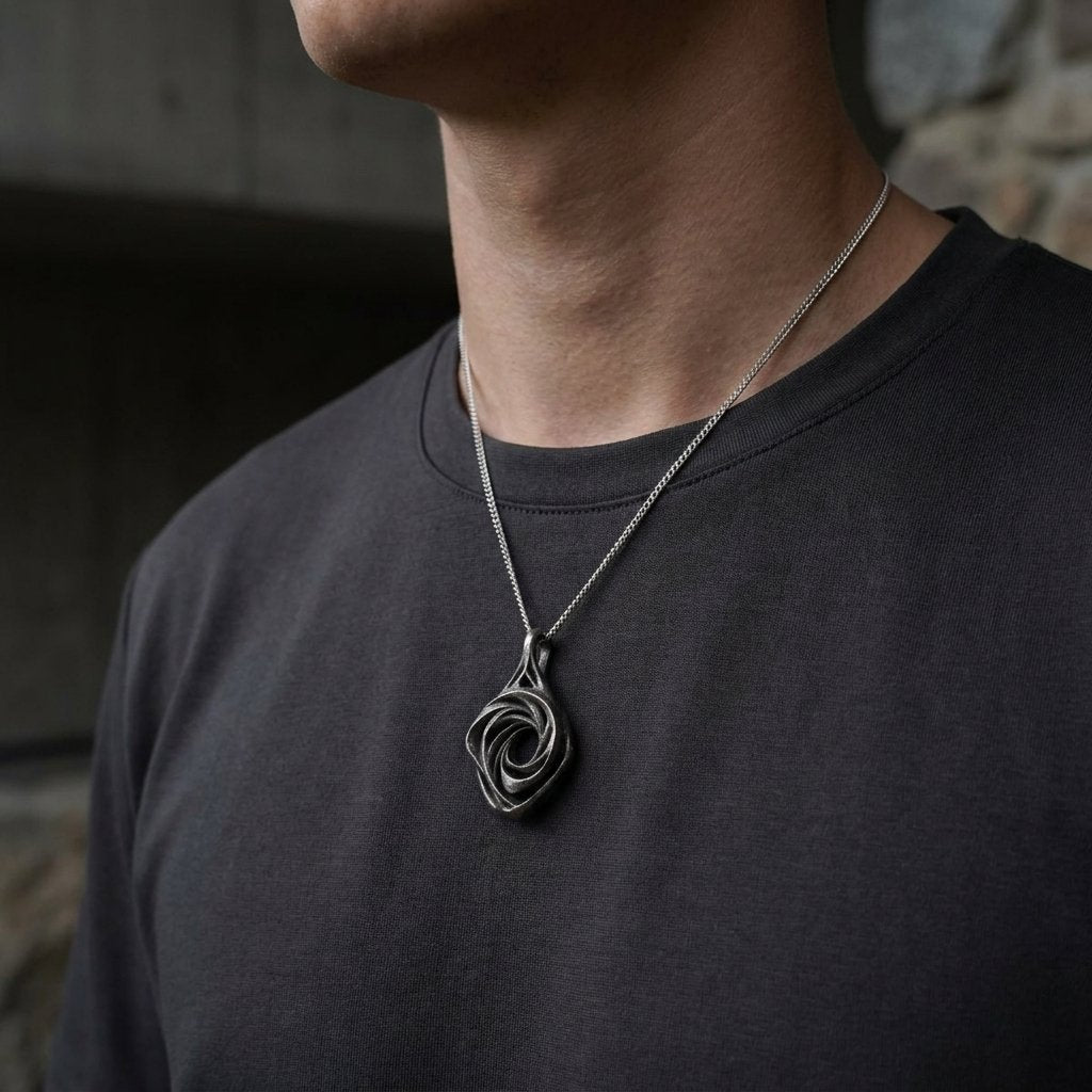 Orbis Titanium Pendant