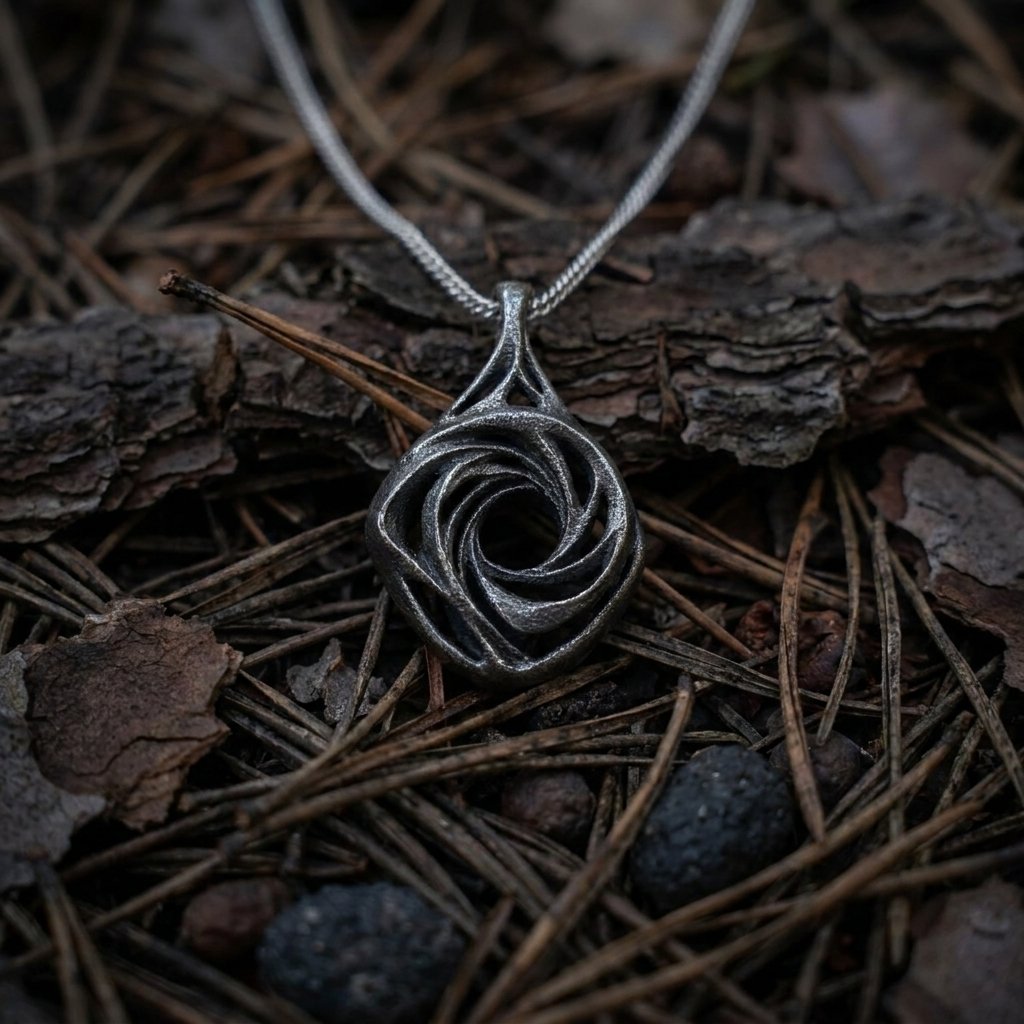 Orbis Titanium Pendant