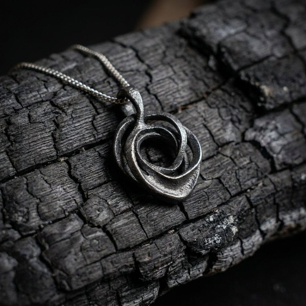 Voluta Titanium Pendant