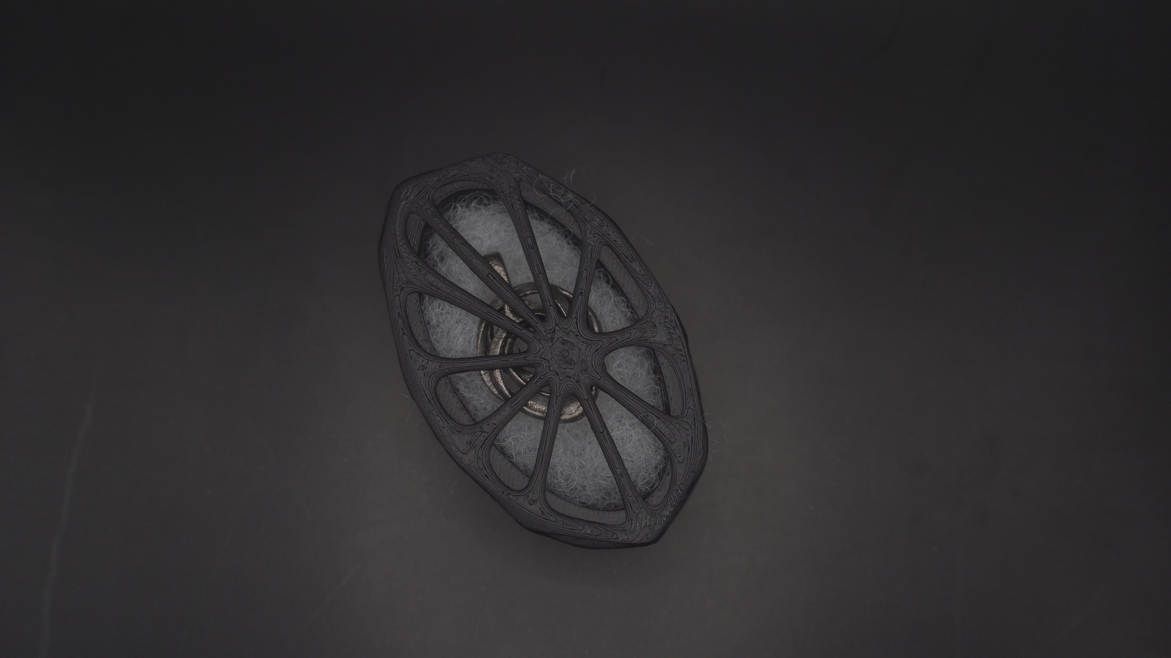 Voluta Titanium Pendant